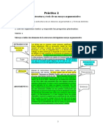 Práctica 2 COMUNICACION Y ARGUMENTACIÓN