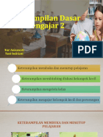 Contoh PPT Strategi Pembelajaran