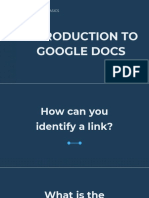 05 Introduction To Google Docs PDF