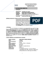 Acusación Directa - Medios Probatorios - Documentos - Cf. 3528-2021 PDF