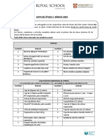 1° Basico 2023 Lista de Utiles Escolares PDF