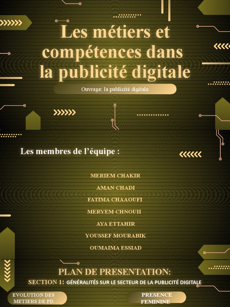 Évolution des métiers de la publicité digitale | PDF | Publicité | Internet
