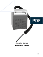 Immersion Cooler Operator Manual