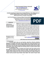 ANALISA KADAR LOGAM TIMBAL (PB) PADA IKAN MAS HASIL PERSILANGAN YANG DIBUDIDAYAKAN PADA KERAMBA JARING APUNG WADUK CIRATA JAWA BARAT PDF