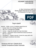 Manajemen Kegawatdaruratan Luka Bakar PDF