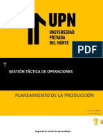 Semana 3. Planeamiento de La Producción