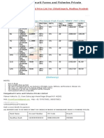 Mangalmurti Farms Price List PDF