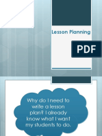 Lesson Planning