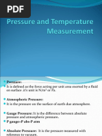 Pressure and Tempreture Measurement