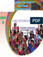 La Educacion Intercultural Grupo 3