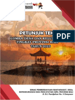 Petunjuk Teknis Lomba Desa Dan Kelurahan TK Provinsi Bali Tahun 2023 TTD PDF