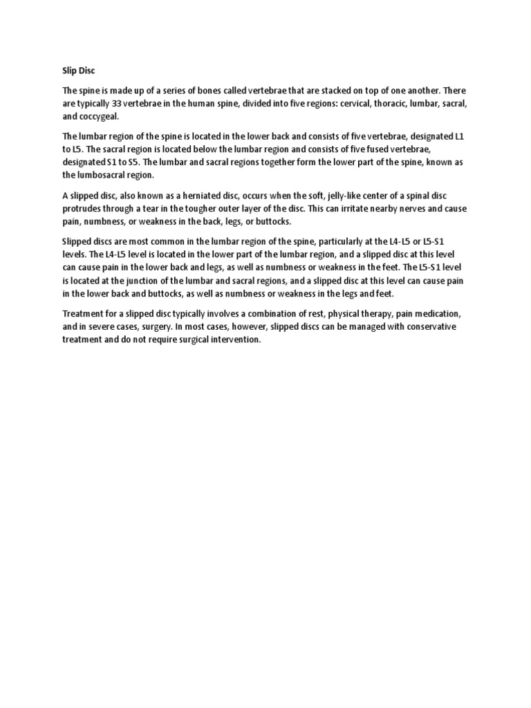 Slip Disc PDF
