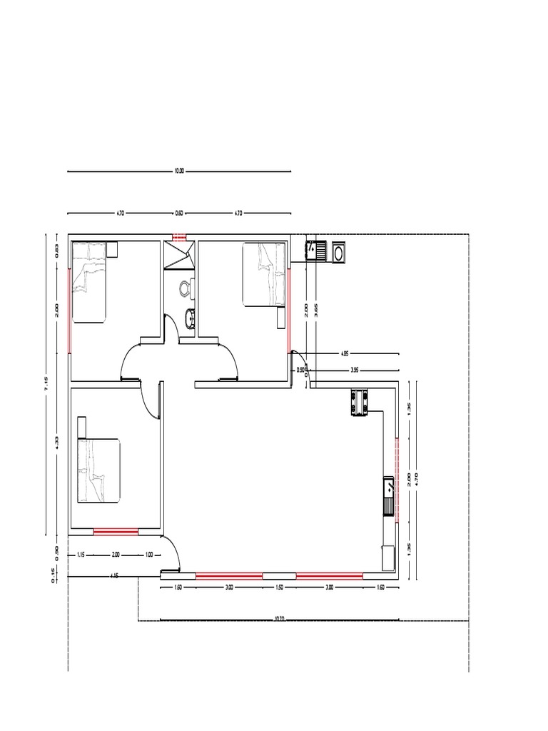 Planos de Casas de 100m2 | PDF