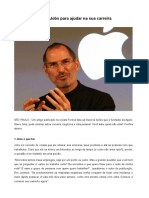 10 lições Steve Jobs para carreira