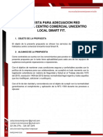 Propuesta para Adecuacion Red Hidraulica Centro Comercial Unicentro Local Smart Fit PDF