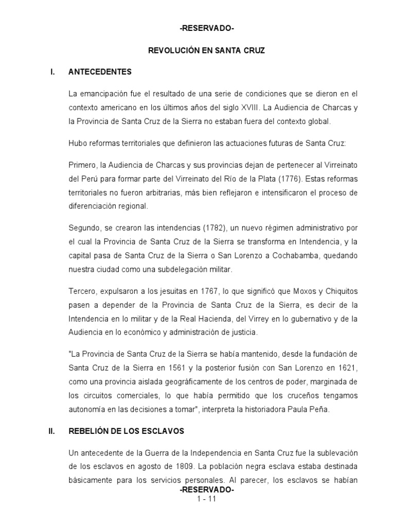 Santa Cruz | PDF | América del Sur