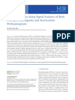 JaeMok - Ahn - New - Aging - Index - Using - Signal - Features - of - Both - PPG and Acceleration Plethysmograms