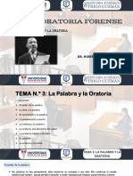 Tema 3 - La Oratoria PDF