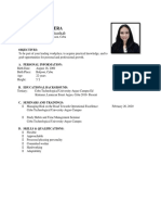 Resume (Vanissa Romera) Savoy PDF