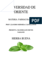 Maximiliano Reyes Escrito de Farmaco PDF