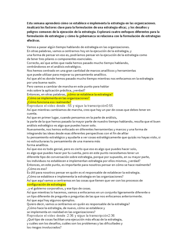 2 Strategic Planning And Execution Pdf