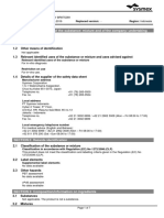 SDS Sysmex Hematology XN CHECK - BV661822, AK060533, BR875289 - v1.0 - ID PDF