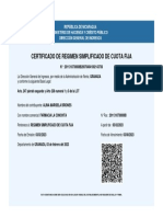 2023 - Certificado - DGI - RT2011310730008B PDF