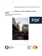 Thailand Country Profile On Freedom of Religion or Belief PDF