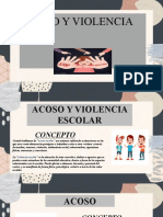 Acoso y Violencia Escolar