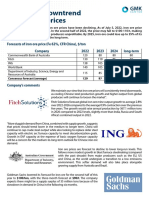 2022 Iron Ore Prices PDF