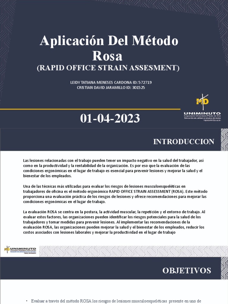 Presentacion Metodo Rosa Final | PDF