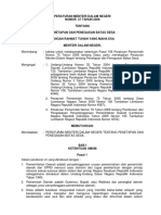 Permendagri - 27 - 2006 - PENETAPAN DAN PENEGASAN BATAS DESA PDF