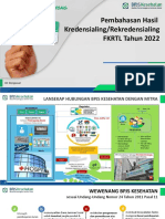 Pembahasan Hasil Kredensialing Rekredensialing Tahun 2022 PDF