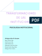 Transformaciones de Las Instituciones PDF