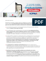 Graduaciones Virtuales PDF