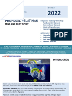 PROPOSAL PENAWARAN PELATIHAN HYPNOTHERAPY RSUD Budhi Asih