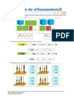 Ficha de Afianzamiento Matematicas PDF