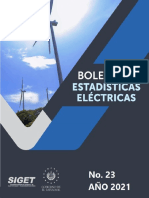 Boletín Estadísticas Eléctricas El Salvador 2021 PDF