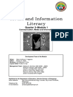 Media and Information Literacy Week 1 PDF