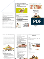 Leaflet Gizi Menyusui