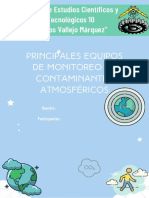 Principales Equipos de Monitoreo de Contaminantes Atmosféricos PDF