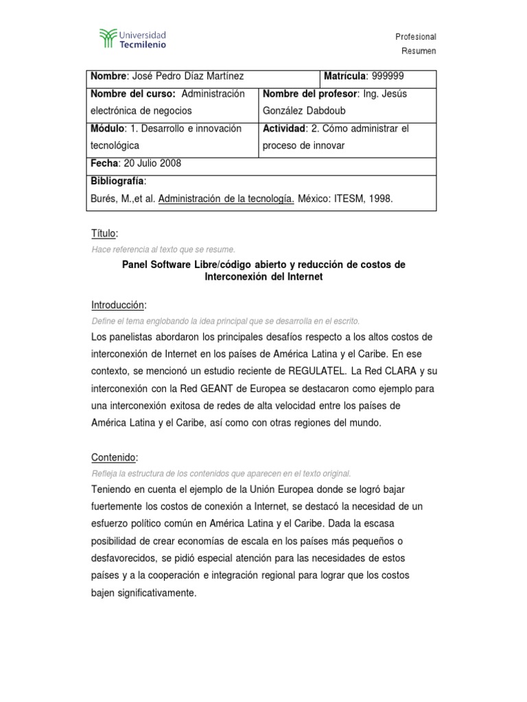 Ejemplo Resumen Profesional PDF - 1686062391
