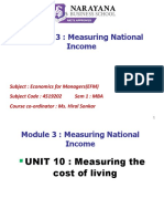 MODULE 3: Measuring National Income
