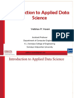 1.2 Introduction To Applied Data Science