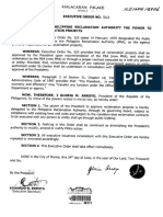 Executive Order No. 543, S. 2006 PDF