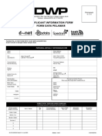 Form Data Pelamar PDF