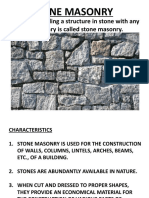 Stone Masonry