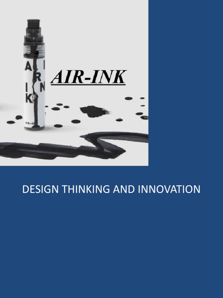 Innovative Air-Ink Solution for Pollution | PDF