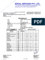 Quadra Medical Urine Culture Report