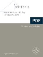 Vardoulakis Spinoza The Epicurean - Preamble and Introduction PDF